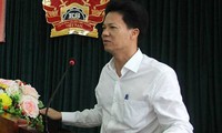 Ông Lê Cường, Bí thư Quận ủy Hà Đông.