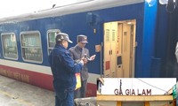 Dừng hoạt động chuyến tàu hỏa Hà Nội - Trung Quốc từ hôm nay để đề phòng dịch corona. Ảnh: T.Đảng