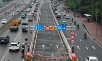 Cầu vượt thép Mai Dịch sẽ được thông xe vào ngày 6/5