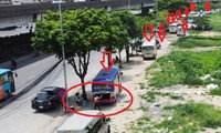 Lãnh đạo Công an Hà Nội yêu cầu báo cáo vụ xe khách ‘diễu phố’, ‘lập’ bến lậu