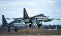 Máy bay chiến đấu Su-25 của Nga. (Ảnh minh họa: Sputnik)