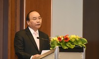 Thủ tướng Nguyễn Xuân Phúc phát biểu tại Diễn đàn Doanh nghiệp Việt Nam - Đức.