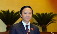 Chủ nhiệm Uỷ ban Pháp luật Nguyễn Khắc Định (ảnh Như Ý)