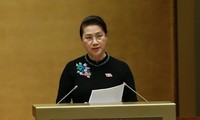 Chủ tịch QH Nguyễn Thị Kim Ngân kết luận phiên chất vấn (ảnh Như Ý)