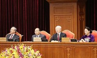 Sáng 16/5, Hội nghị lần thứ 10 Ban Chấp hành Trung ương Đảng Khóa XII đã khai mạc trọng thể tại Thủ đô Hà Nội. (ảnh TTXVN)