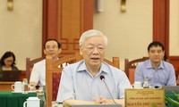Tổng Bí thư, Chủ tịch nước Nguyễn Phú Trọng (ảnh: Phúc Minh)