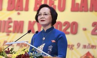 Bà Phạm Thị Thanh Trà, Phó Trưởng Ban Tổ chức Trung ương kiêm nhiệm.