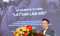 Khai trương Trang thông tin đặc biệt Hồ Chí Minh và tư tưởng &apos;lấy dân làm gốc&apos;