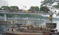 Nhìn gần chợ hoa xuân &apos;trên bến dưới thuyền&apos; ở Sài Gòn