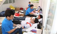 Ngày hội hiến máu &apos;Chủ nhật Đỏ&apos; đến trường ĐH Giao thông Vận tải TP. HCM