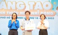 Nam sinh trường chuyên Lê Hồng Phong giành giải Nhất thi Sáng tạo Thanh thiếu nhi TPHCM 