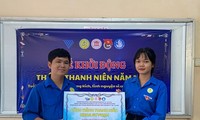 Sinh viên trường ĐH An Giang khởi động Tháng Thanh niên