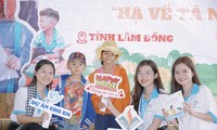 Sinh viên tình nguyện mang niềm vui đến thiếu nhi khó khăn tỉnh Lâm Đồng