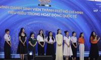 Vinh danh 10 sinh viên TP. HCM tiêu biểu trong hoạt động quốc tế