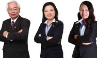 Từ trái qua phải: Ông Trần Phương Bình, bà Nguyễn Thị Ngọc Vân và bà Nguyễn Thị Kim Xuyến. Ảnh: Internet