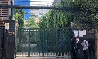 Phóng viên có mặt tại trụ sở Công ty Tân Thuận nằm trên đường Hùynh Tấn Phát, quận 7. Ảnh chụp trưa 8/12: Dân Trí