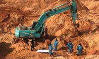 Tìm thấy nạn nhân cuối cùng trong vụ sạt lở mỏ khai thác titan ở Bình Thuận