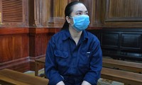 Bị cáo Nguyễn Ngọc Phượng tại phiên tòa.