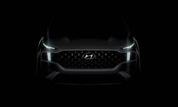 Hyundai tung ảnh ban đầu về Santa Fe 2021 