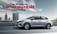 Top 10 ô tô bán chạy nhất tháng 10 tại Việt Nam