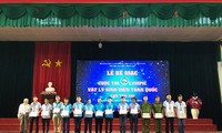 Trao giải Nhất cá nhân và giải Nhì toàn đoàn cho trường ĐH Sư phạm Thái Nguyên