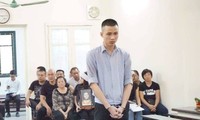 Phạm Thanh Tùng tại tòa sơ thẩm.