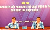 Diễn đàn “Thanh niên Việt Nam khỏe thể chất, vững kỹ năng chủ động hội nhập quốc tế”.