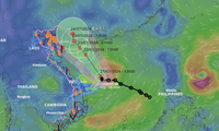 Mới nhất: Bão số 2 có thể đổ bộ vào miền Bắc 