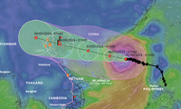 Bão YAGI mạnh lên thành siêu bão trong hôm nay