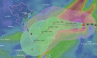 Bão Yinxing giật cấp 17 vào Biển Đông, diễn biến rất khó lường