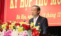 Ông Nguyễn Văn Thọ phát biểu nhậm chức 