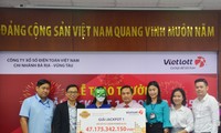 Một người chơi đến từ Đồng Nai nhận giải Jackpot 1 trị giá hơn 47 tỷ đồng mới đây