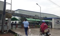 Công nhân Tenma Việt Nam vẫn làm việc bình thường ngày 26/5. Ảnh: Nguyễn Thắng 