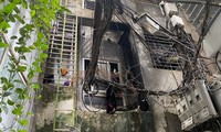 Gồng mình cả đêm với đội cứu hỏa giải cứu các nạn nhân trong vụ cháy chung cư mini tại phố Khương Hạ