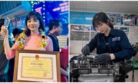 Nữ sinh An Giang chuyên ngành Công nghệ kỹ thuật ô tô ‘ẵm’ trọn Sao Tháng Giêng và Sinh viên 5 Tốt cấp Trung ương 2023