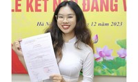 Nữ sinh USSH với hành trình phấn đấu được đứng trong hàng ngũ của Đảng Cộng Sản Việt Nam 