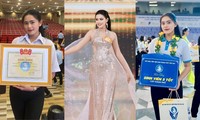 Nữ sinh Marketing sáng tạo đầm dạ hội tái chế, kỳ vọng tỏa sáng tại Miss DNC 2024