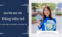 Tân cử nhân Sư phạm Tin học là Đảng viên trẻ có niềm đam mê nghiên cứu khoa học