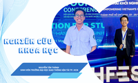 Nam sinh Trường Đại học Giao thông Vận tải TP. HCM đã công bố 43 bài báo khoa học và tham luận 