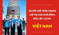 Người trẻ trân trọng giá trị của hòa bình, độc lập, tự do