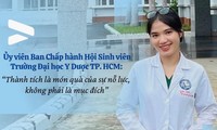 Ủy viên BCH HSV Trường Đại học Y Dược TP. HCM: Thành tích là món quà của sự nỗ lực, không phải là mục đích