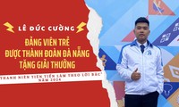 Đảng viên trẻ được Thành Đoàn Đà Nẵng tặng giải thưởng &apos;Thanh niên tiên tiến làm theo lời Bác&apos; năm 2024