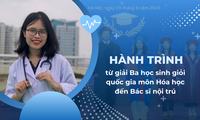 Hành trình từ giải Ba học sinh giỏi quốc gia môn Hóa học đến Bác sĩ nội trú của nữ sinh Nghệ An