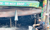 Hiện trường vụ cháy nhà làm ba người tử vong tại Hà Nội