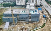  Bệnh viện Nhi Hà Nội có vốn đầu tư gần 800 tỷ đồng như thế nào sau gần một năm thi công?