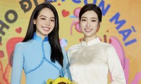 Hai ‘Hoa hậu Việt Nam’ đình đám cùng xuất hiện nhưng Thanh Thủy gây chú ý khi thực hiện điều ý nghĩa này