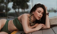 Nữ siêu mẫu bốc lửa của showbiz Việt - Trà Ngọc Hằng: ‘Tôi diện bikini nhưng không phản cảm’