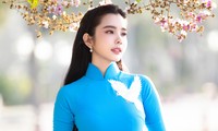 Hoa hậu Huỳnh Vy diện áo dài gây thương nhớ, làm đại sứ Chiến dịch Thanh niên tình nguyện Hè 2024