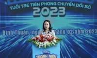 Quyền Chủ tịch nước Võ Thị Ánh Xuân: Phải gắn chuyển đổi số với phát triển kinh tế xã hội