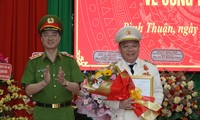 Bộ Công an công bố quyết định nhân sự ở Bình Thuận